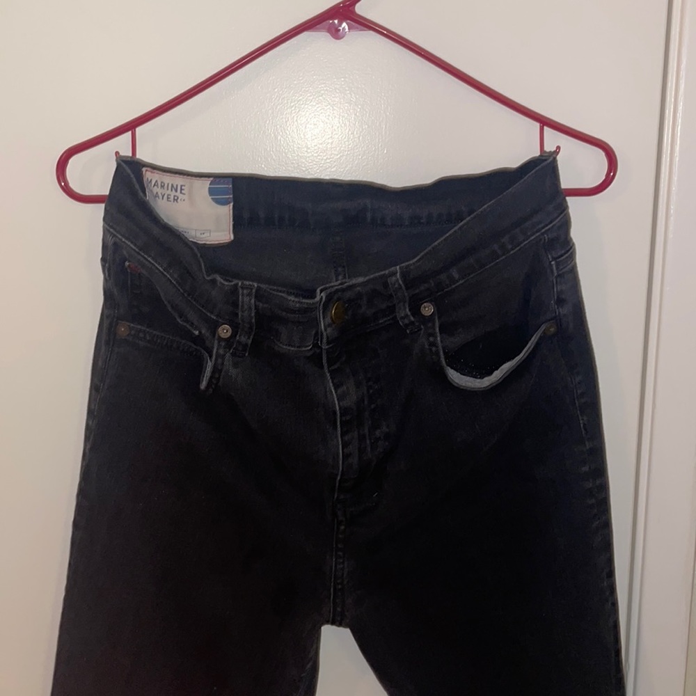 Marine Layer high skinny size 30 jeans black
